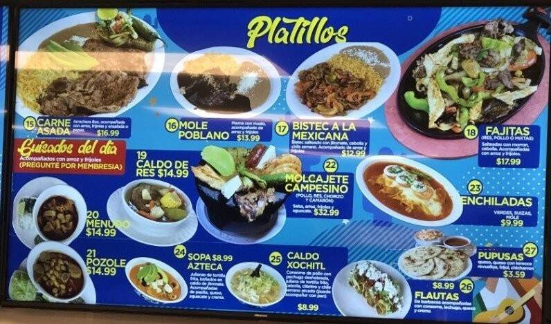 Tienda Latina y Taqueria - Renton, WA menu_pic