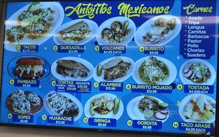 Tienda Latina y Taqueria - Renton, WA menu_pic