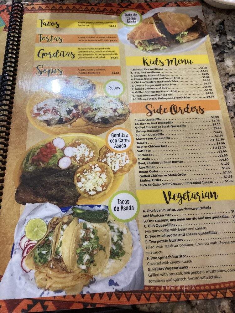 Tienda Mexicana Jazmin - Lake City, SC menu_pic