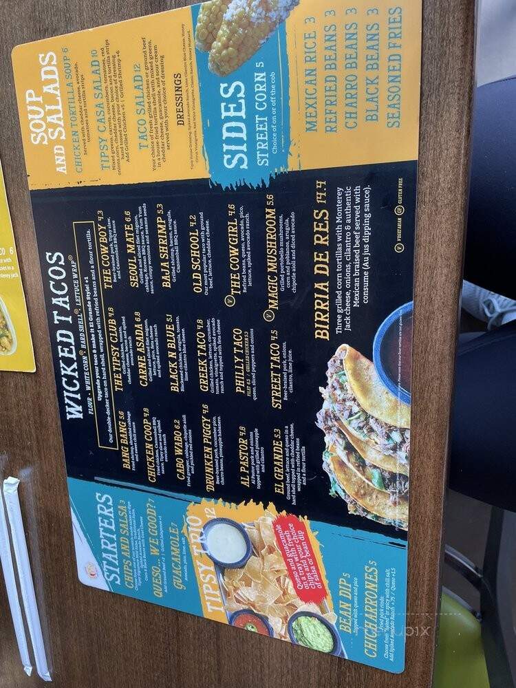 Tipsy Taco - Duncan, SC menu_pic