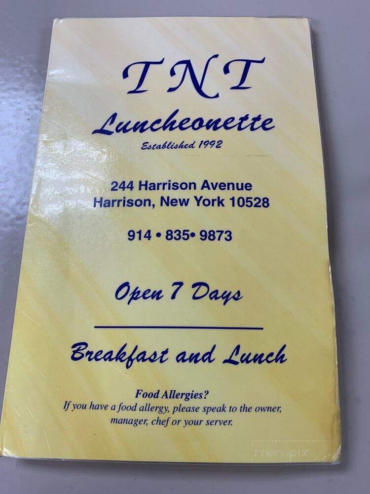Tnt Luncheonette Ltd - Harrison, NY