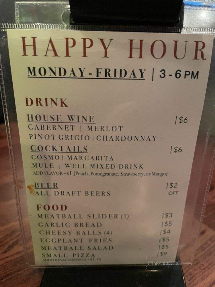 Tomato Joe's Italian Kitchen and Pizzeria - Rocky Hill, CT menu_pic