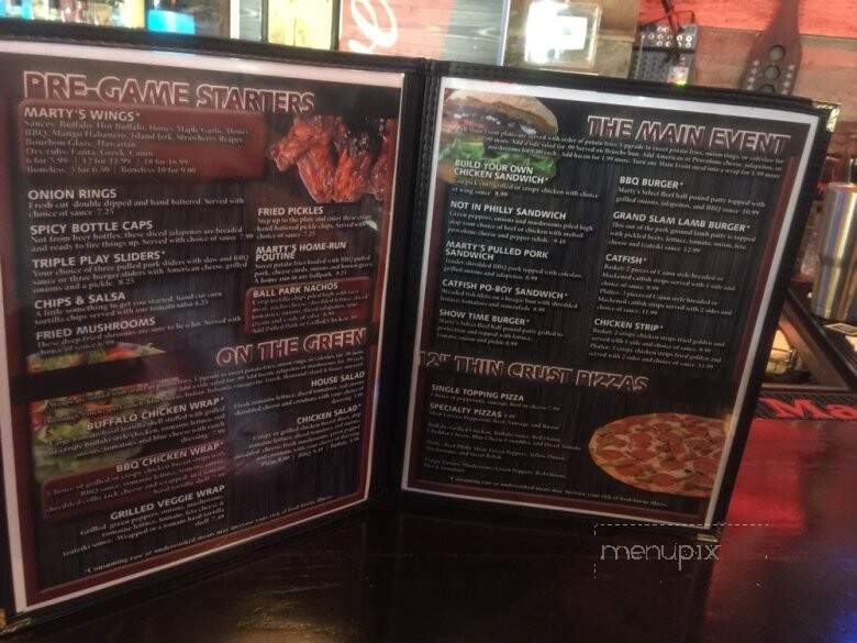 Tommy Leo's Irish Pub - Springfield, MO menu_pic