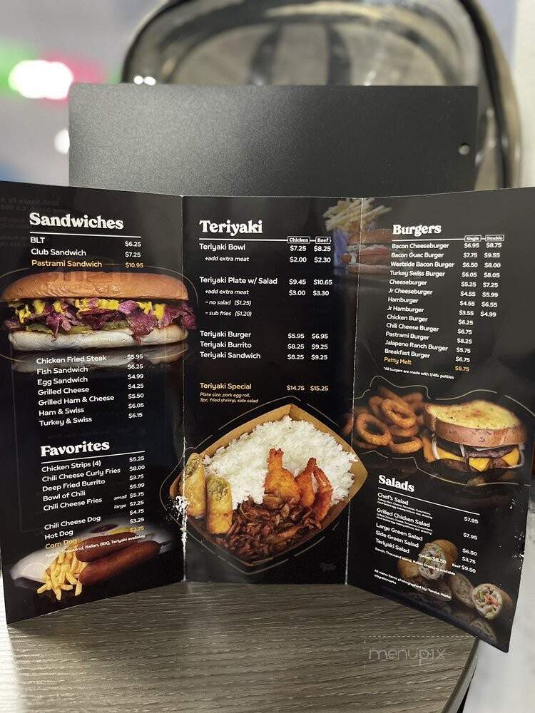 Tom's Burgers - Long Beach, CA menu_pic
