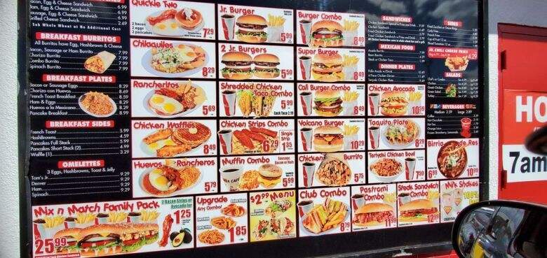 Tom's Burgers - South Gate, CA menu_pic