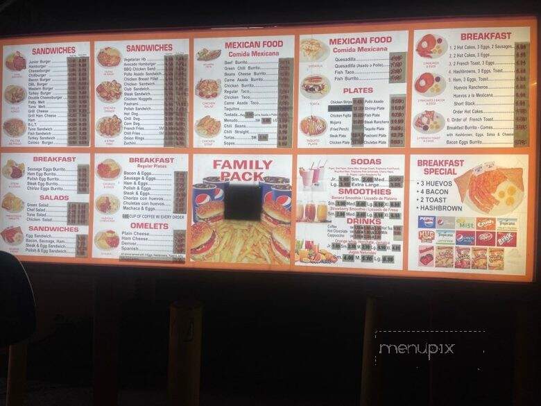 Tom's Famous Hamburgers - South Gate, CA menu_pic