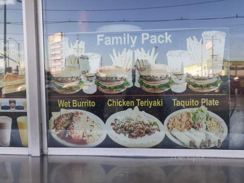 Tom's Junior Burger - Los Angeles, CA menu_pic