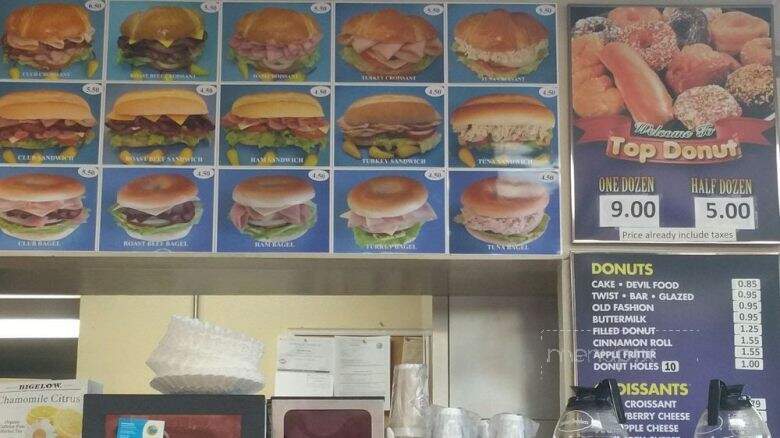 Top Donut & Sandwich Shop - El Monte, CA menu_pic