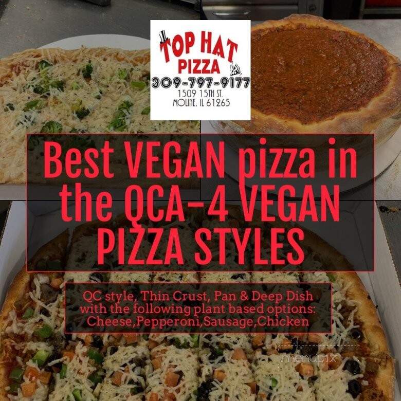 Top Hat Pizza - Moline, IL menu_pic