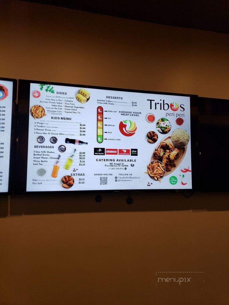 Tribos Peri Peri - Providence, RI menu_pic