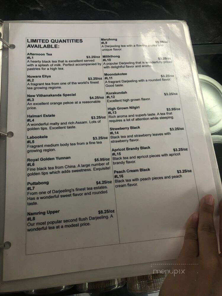 T - Los Angeles, CA menu_pic