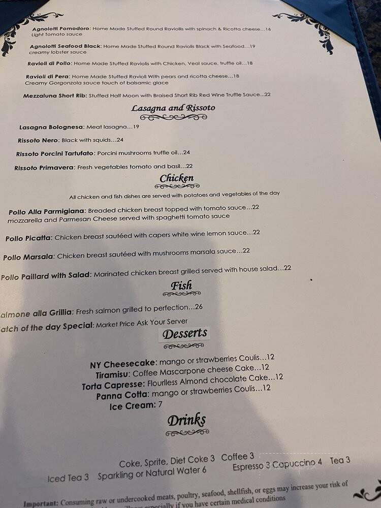 Tua Pasta - Bartow, FL menu_pic