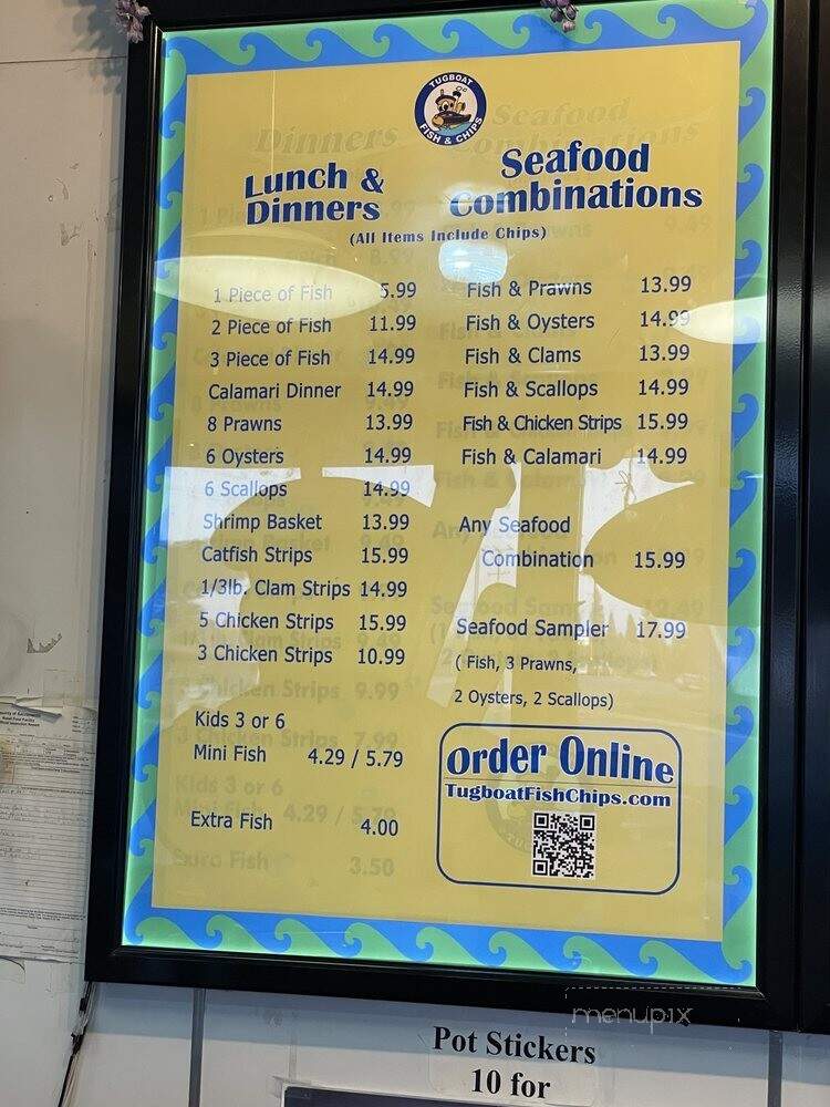 Tugboad Fish & Chips - Citrus Heights, CA menu_pic