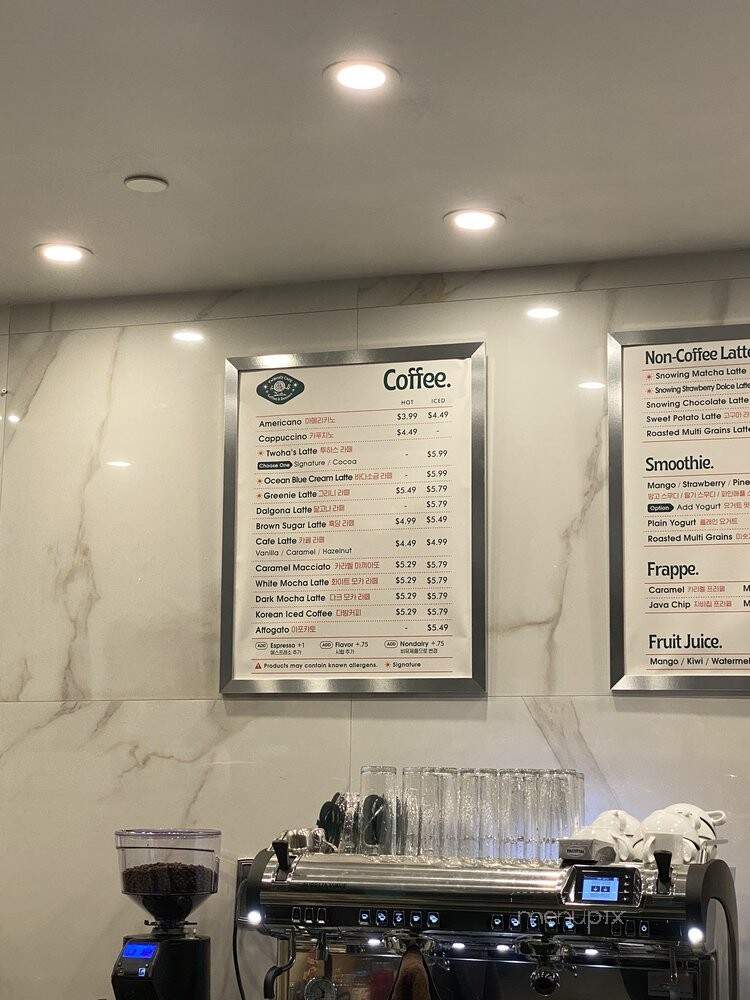 TwoHa's Cafe - Duluth, GA menu_pic