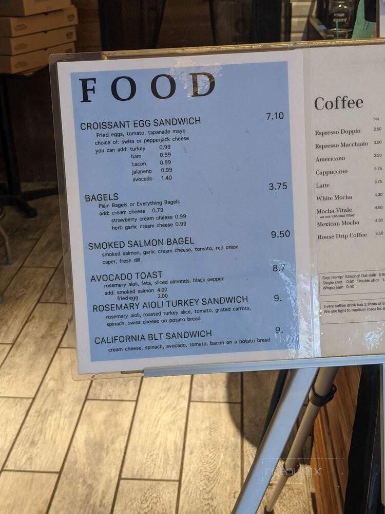 Ugly Mug Cafe & Coffee Roasters - Seattle, WA menu_pic