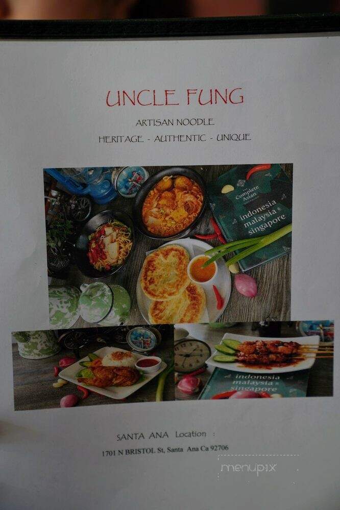 Uncle Fung Artisan Noodle - Santa Ana, CA