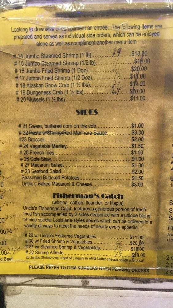 Uncle's Seafood - Philadelphia, PA
