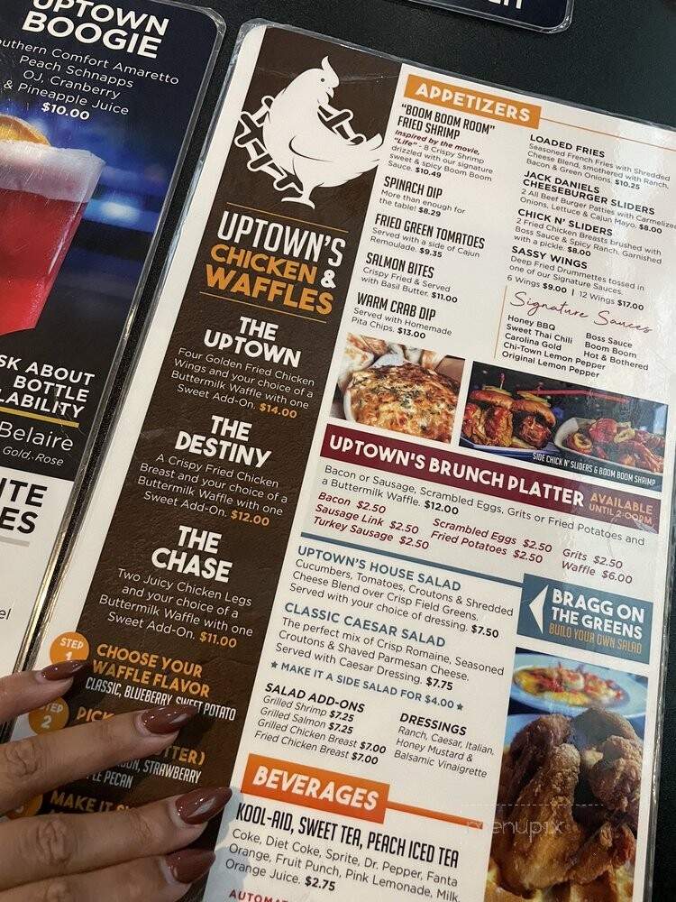 Uptown's Chicken & Waffles - Fort Bragg, NC menu_pic