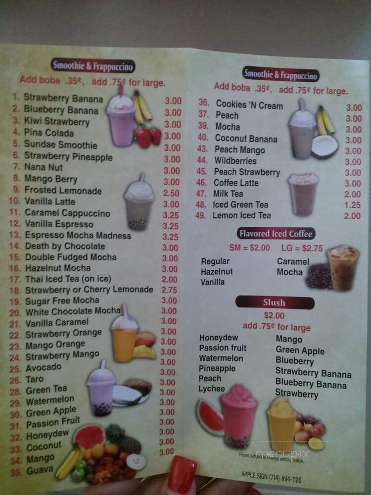 USA Donuts - Riverside, CA menu_pic