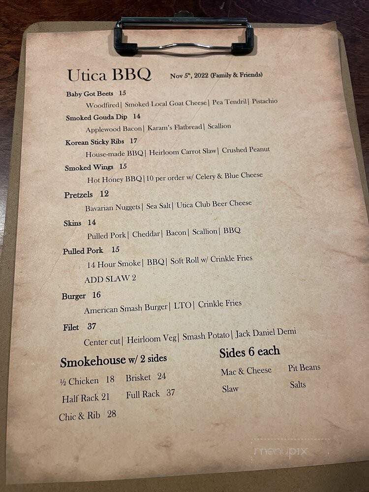 Utica BBQ - Utica, NY