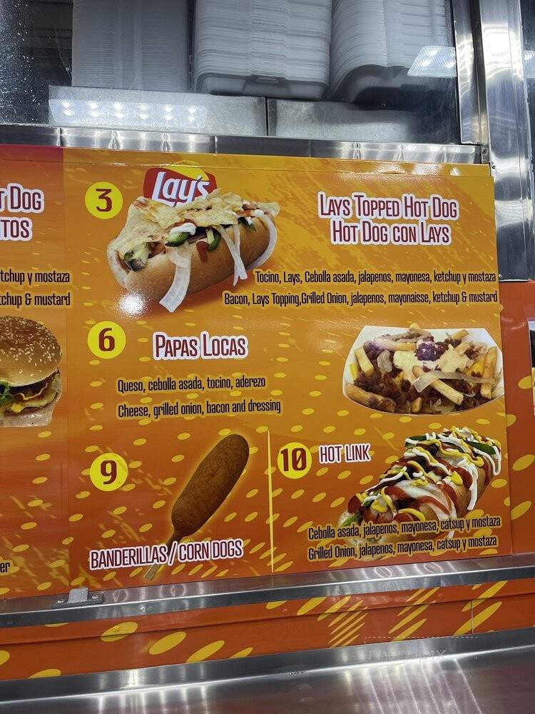 Vanessa's Hot Dogs - San Jose, CA menu_pic