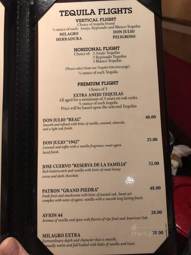 Vaqueros - Colorado Springs, CO menu_pic