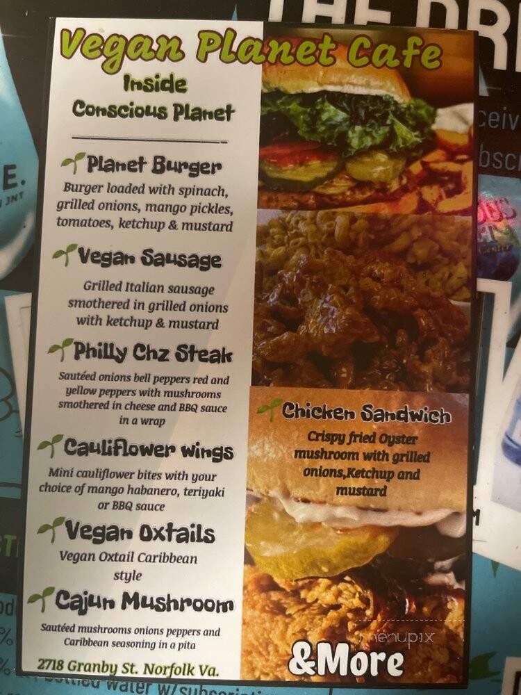 Vegan Planet Cafe - Norfolk, VA