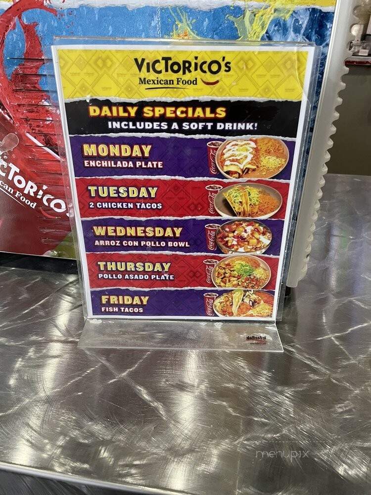 Victorico's Mexican Food - Vancouver, WA menu_pic