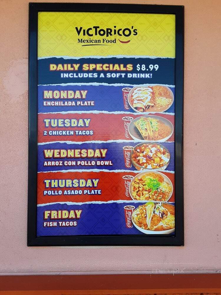 Victoricos Washougal - Washougal, WA menu_pic