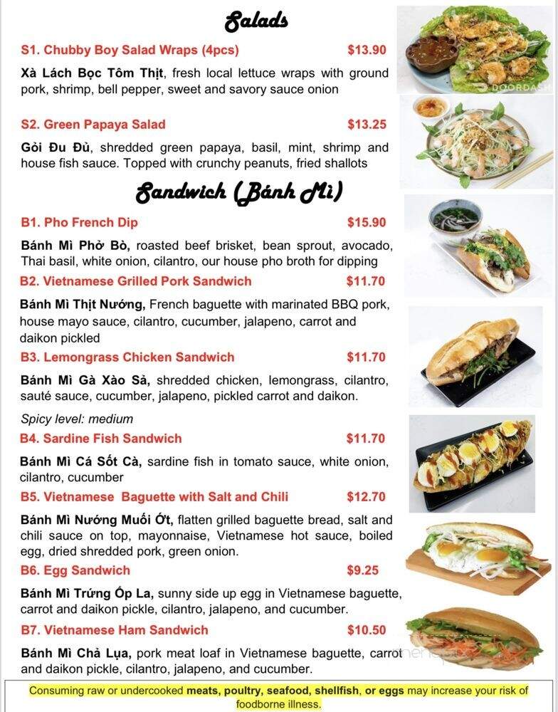 Viet Chubby Boy - Urban Honolulu, HI menu_pic