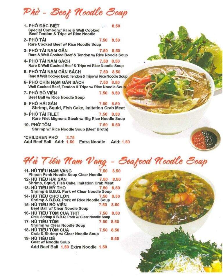 Vietnam House 08 - Garden Grove, CA menu_pic