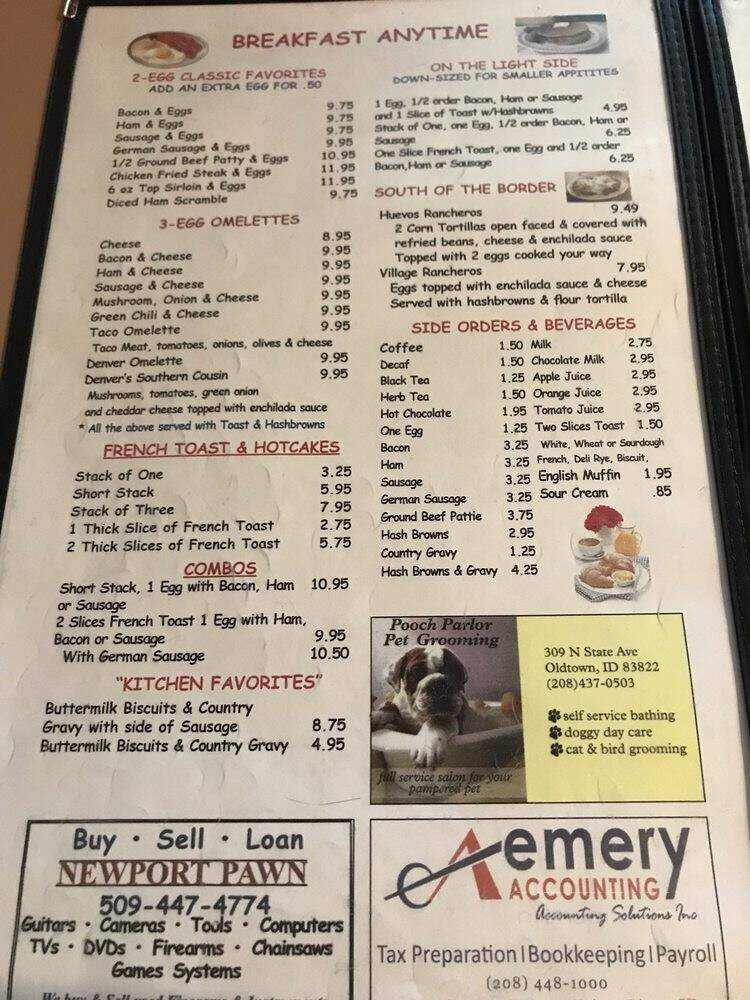 La Rosa Mexican Restaurant - Priest River, ID menu_pic