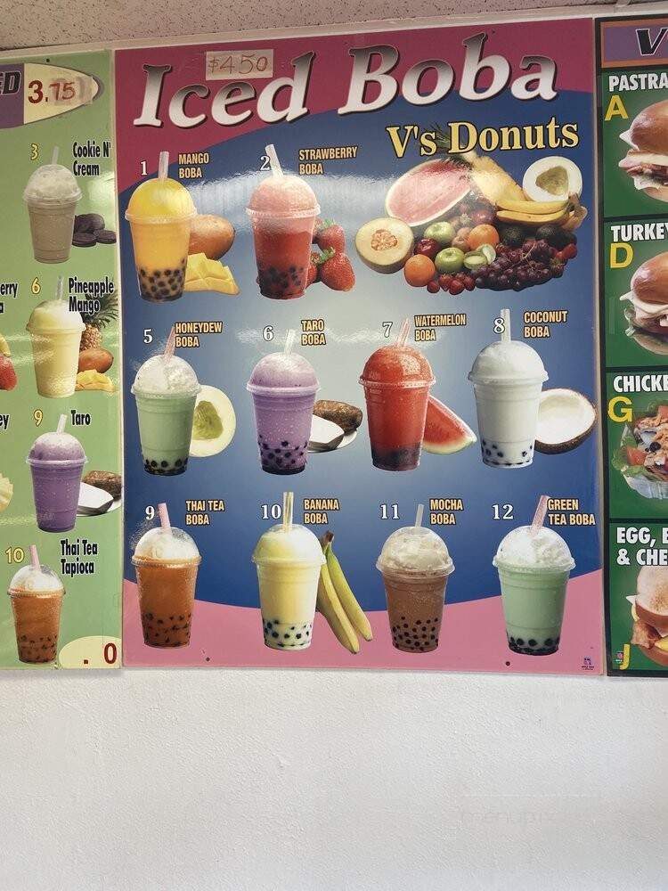 V's Donuts - Inglewood, CA menu_pic