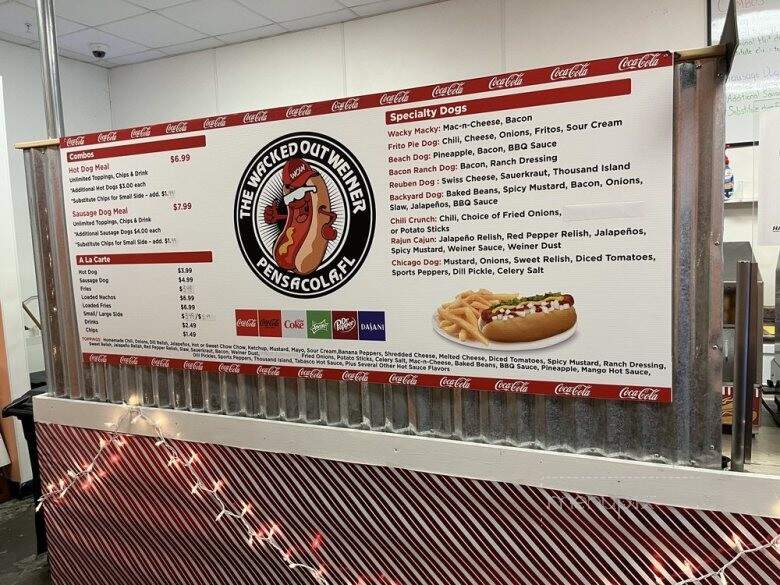 Wacked Out Weiner Pensacola - Bellview, FL menu_pic
