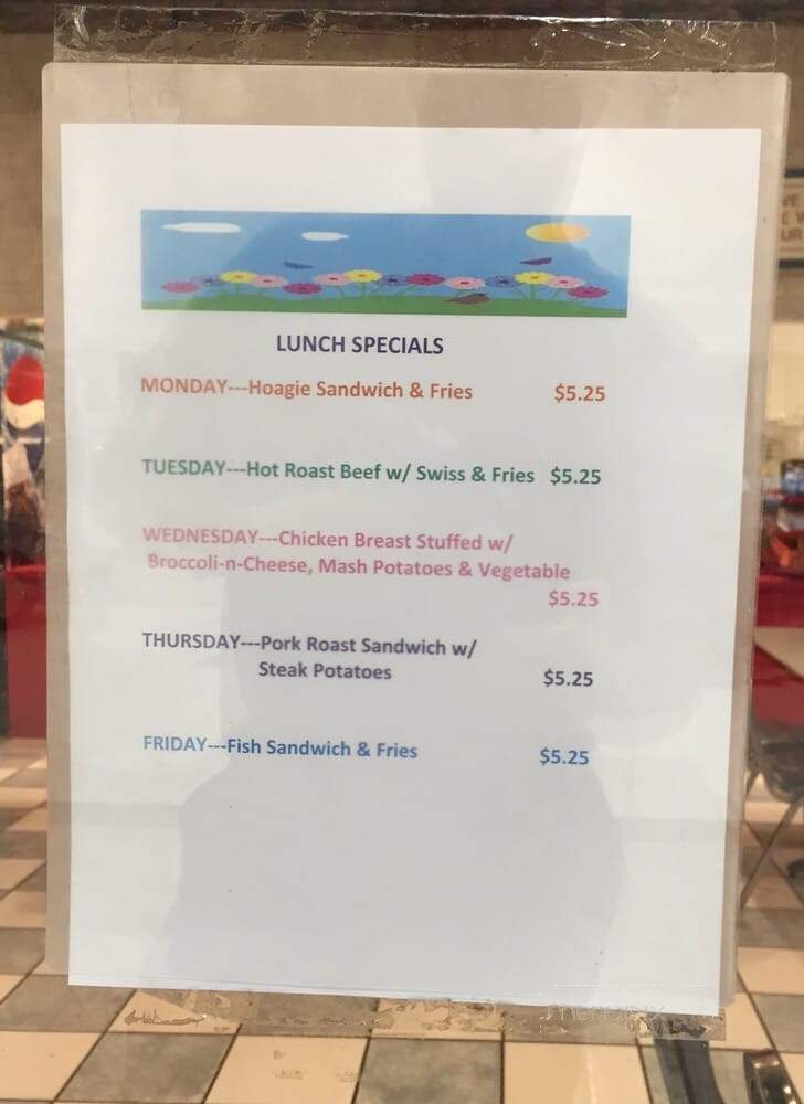 Wacky Willy's - Louisville, KY menu_pic