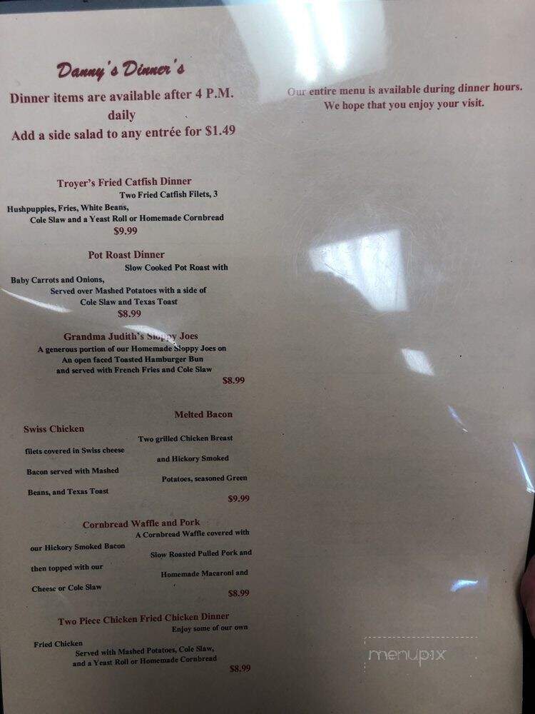 Wagon Wheel - Unicoi, TN menu_pic