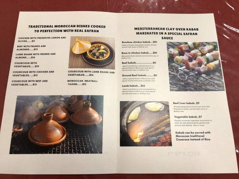 Walima Moroccan Cuisine - Camp Hill, PA menu_pic