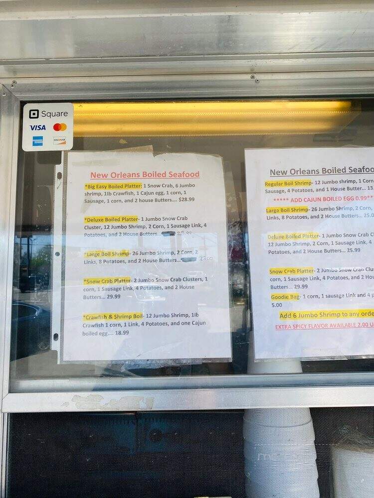 Wallie's Seafood - Houston, TX menu_pic