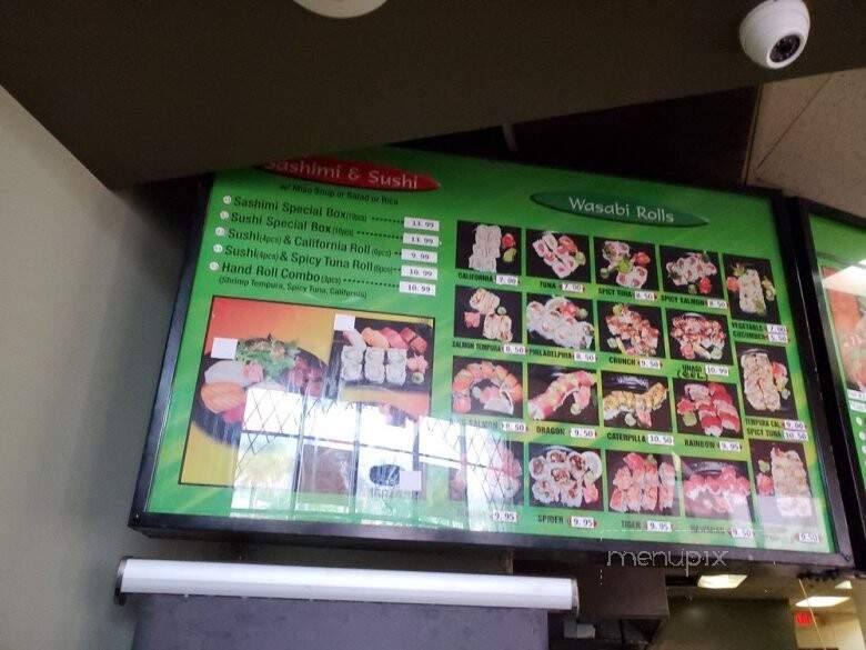Wasabi N Roll - Irwindale, CA menu_pic