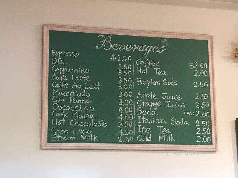 Waterfront Bakery - San Francisco, CA menu_pic