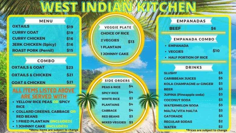 West Indian Kitchen - Jacksonville, NC