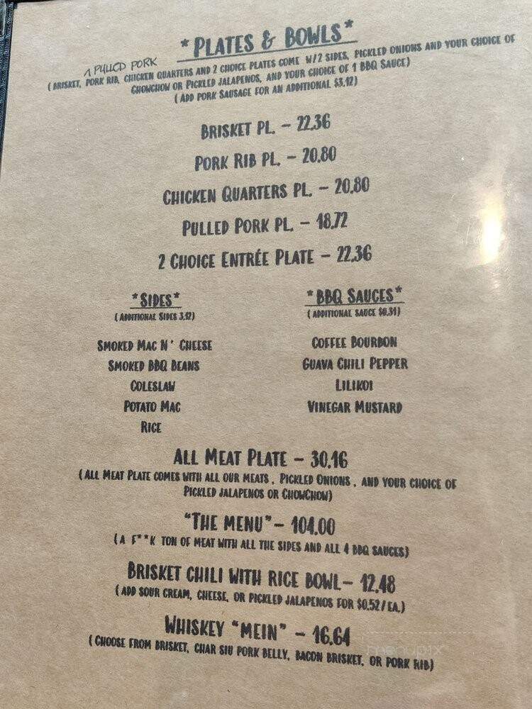 Whiskey Smoke 808 - Kaneohe, HI