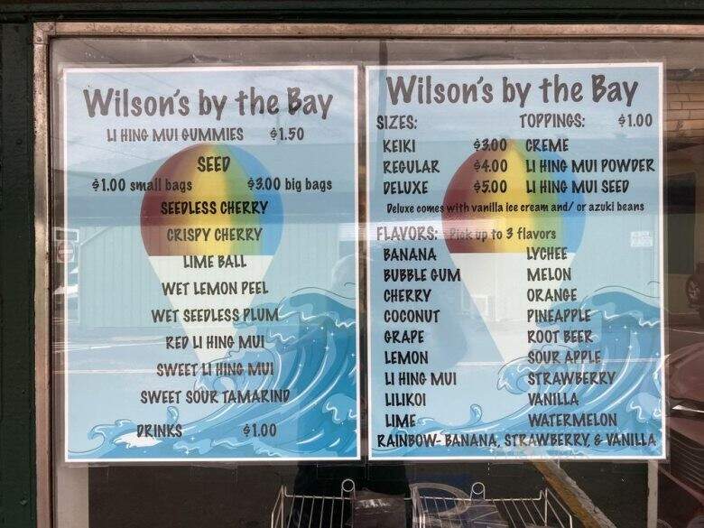 Wilson's By the Bay - Hilo, HI menu_pic