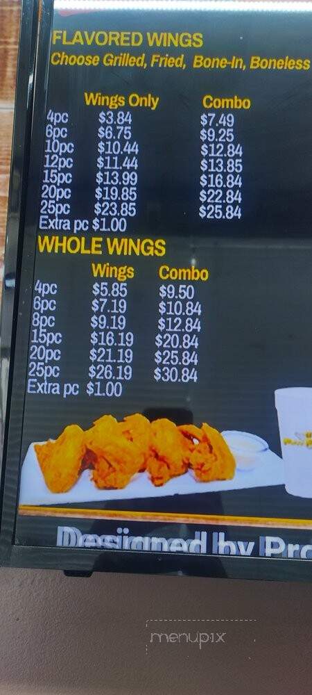 Wings R King - Birmingham, AL menu_pic