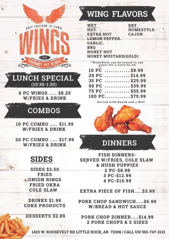 Wings Take Out - Little Rock, AR