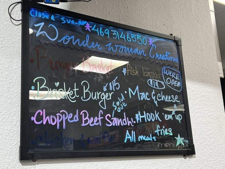 Wonder Woman Kitchen Creations - Venus, TX menu_pic