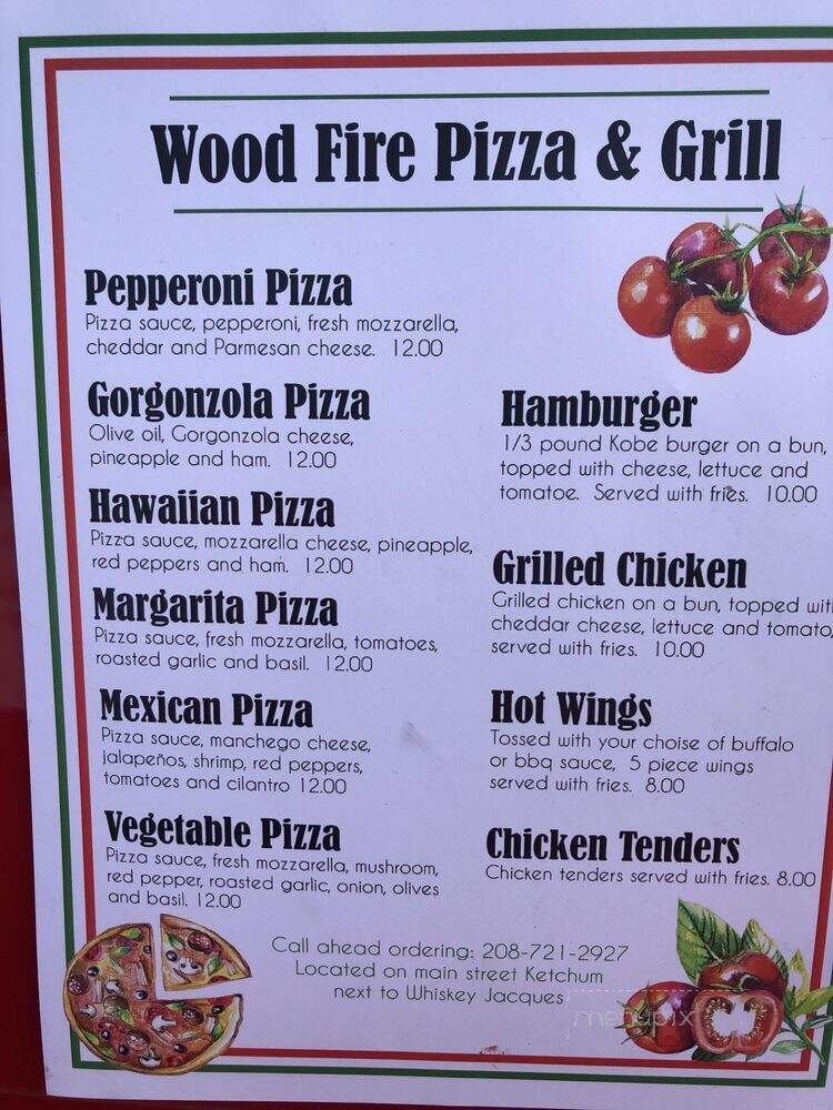 Wood Fire Pizza & Grill - Ketchum, ID