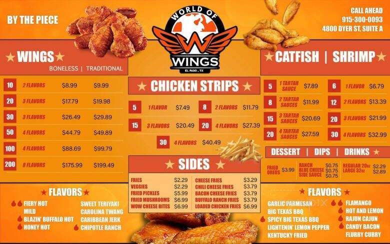 World of Wings - El Paso, TX