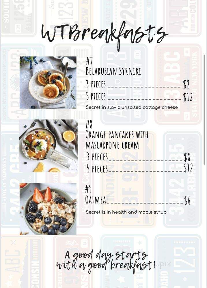 WT Food - Long Beach, CA menu_pic