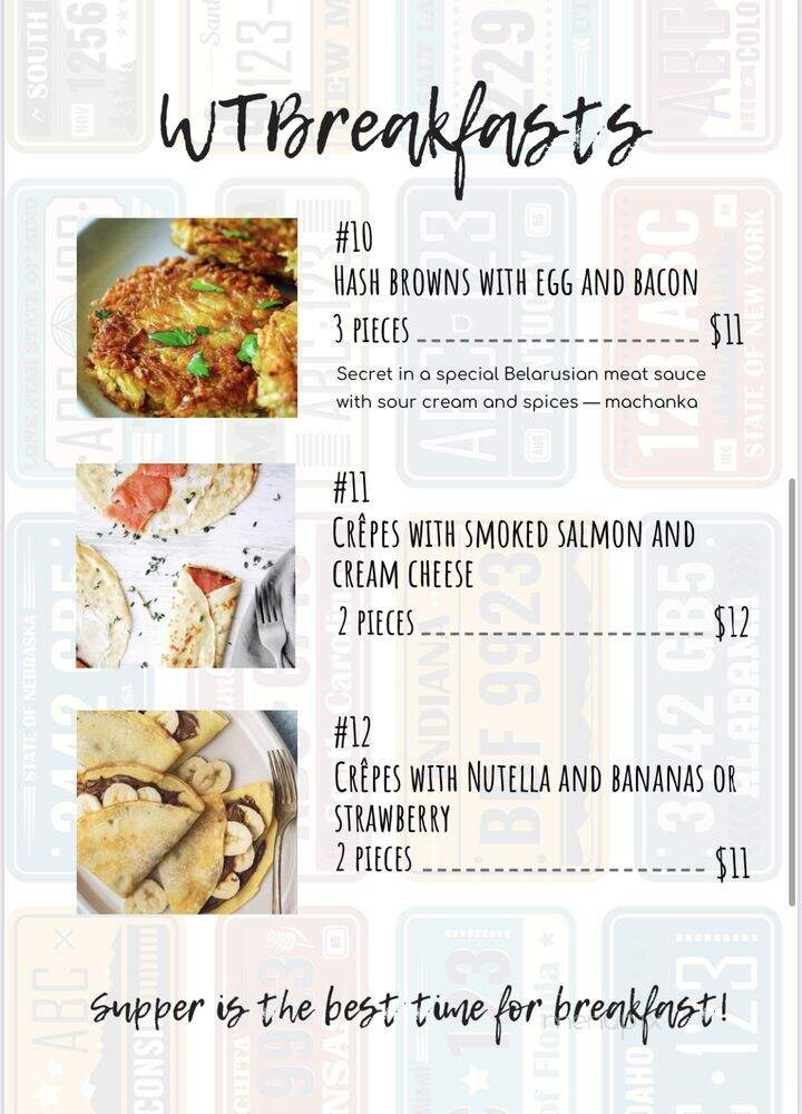 WT Food - Long Beach, CA menu_pic